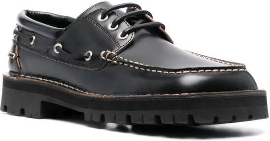 CamperLab square-toe derby shoes Black