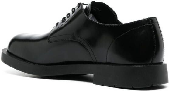 CamperLab Mil 1978 leather derby shoes Black