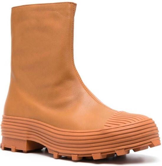 CamperLab Traktori leather boots Brown