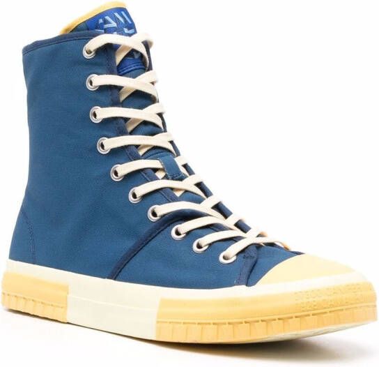 CamperLab Twins high-top sneakers Yellow