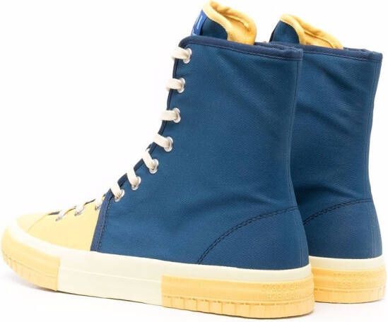 CamperLab Twins high-top sneakers Yellow