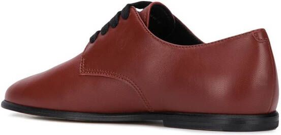 CamperLab TWS asymmetric oxford shoes Brown