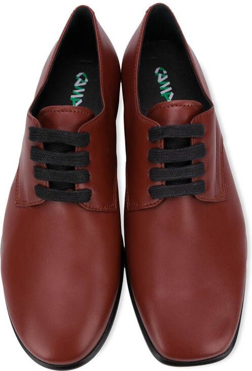 CamperLab TWS asymmetric oxford shoes Brown