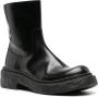 CamperLab Vámonos leather ankle boots Black - Thumbnail 1