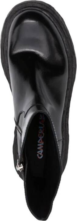 CamperLab Vámonos leather ankle boots Black