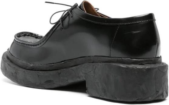 CamperLab Vamonos leather derby shoes Black