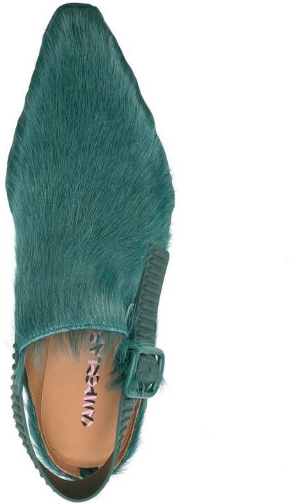 CamperLab Venga backless Western-style boots Green