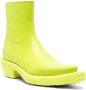 CamperLab Venga chunky-sole leather boots Green - Thumbnail 2