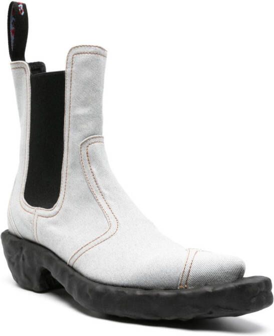CamperLab Venga denim ankle boots Black