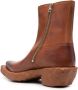 CamperLab Venga leather ankle boots Brown - Thumbnail 3