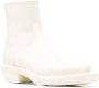 CamperLab Venga leather ankle boots White - Thumbnail 2