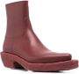 CamperLab Venga leather boots Red - Thumbnail 2