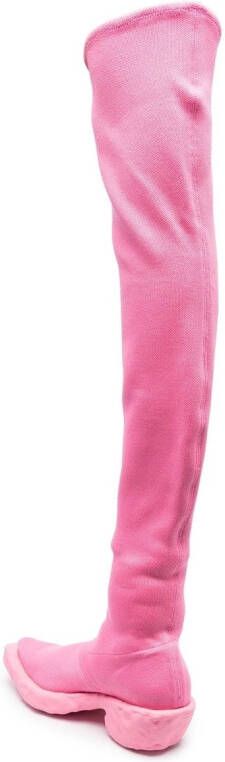 CamperLab Venga thigh-high Western-style boots Pink