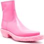 CamperLab Venga Western-style boots Pink - Thumbnail 2