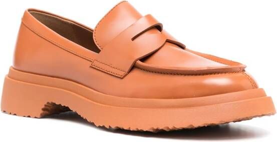 CamperLab Walden leather loafers Brown