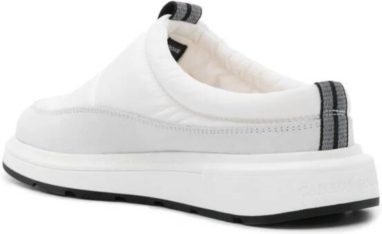 Canada Goose Cypress padded mules White
