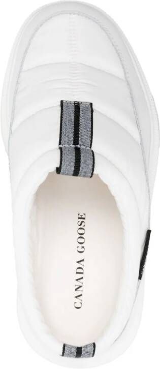 Canada Goose Cypress padded mules White