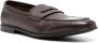Canali grained leather loafers Brown - Thumbnail 2