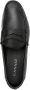Canali grained-texture almond-toe loafers Black - Thumbnail 4