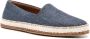 Canali interwoven-sole slip-on sneakers Blue - Thumbnail 2