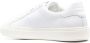 Canali leather lace-up trainers White - Thumbnail 3