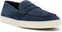 Canali suede slip-on loafers Blue - Thumbnail 2