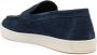 Canali suede slip-on loafers Blue - Thumbnail 3