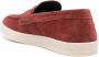 Canali suede slip-on loafers Red - Thumbnail 3