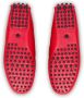 Car Shoe bow-detail driving loafers Red - Thumbnail 5