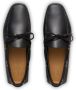 Car Shoe bow-detail leather driving shoes Black - Thumbnail 3