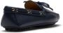Car Shoe Driving leather loafers Blue - Thumbnail 3