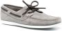Car Shoe lace-detail suede loafers Grey - Thumbnail 2