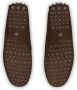 Car Shoe lace-up suede loafers Brown - Thumbnail 5