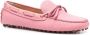 Car Shoe leather driving shoes Pink - Thumbnail 2