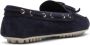 Car Shoe Lux Driving suede loafers Blue - Thumbnail 3