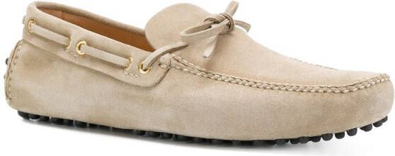 Car Shoe slip-on driving loafers Neutrals