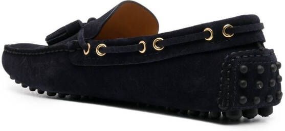 Car Shoe tassel-detail slip-on loafers Blue