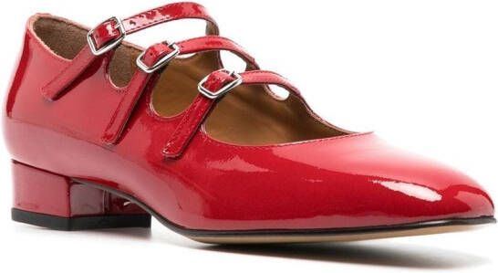 Carel Paris Ariana 30mm ballerina shoes Red