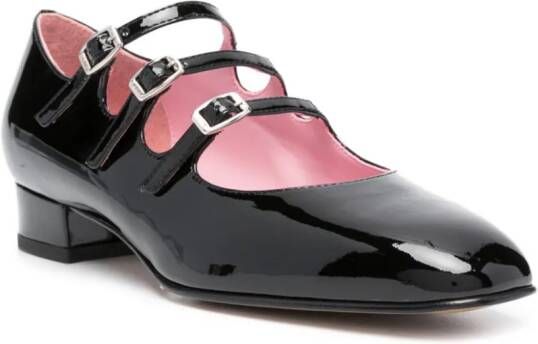 Carel Paris Ariana leather Mary Jane shoes Black