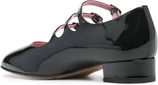 Carel Paris Ariana leather Mary Jane shoes Black