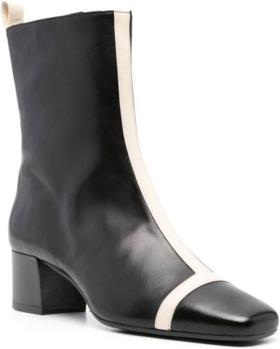 Carel Paris Audrey 45mm leather ankle boots Black