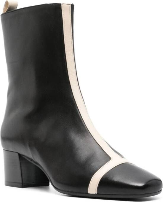 Carel Paris Audrey 45mm stripe-detail boots Black