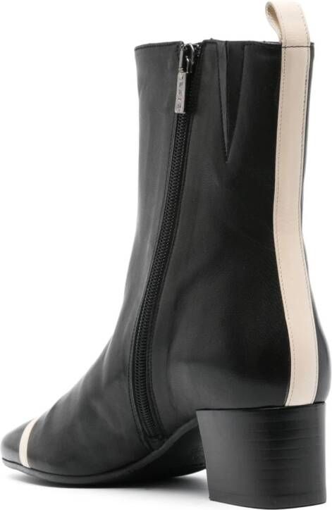 Carel Paris Audrey 45mm stripe-detail boots Black