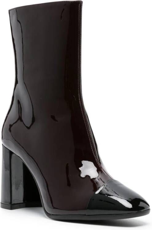 Carel Paris Donna 85mm leather ankle boots Brown