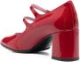Carel Paris double-strap mid-heel pumps Red - Thumbnail 3
