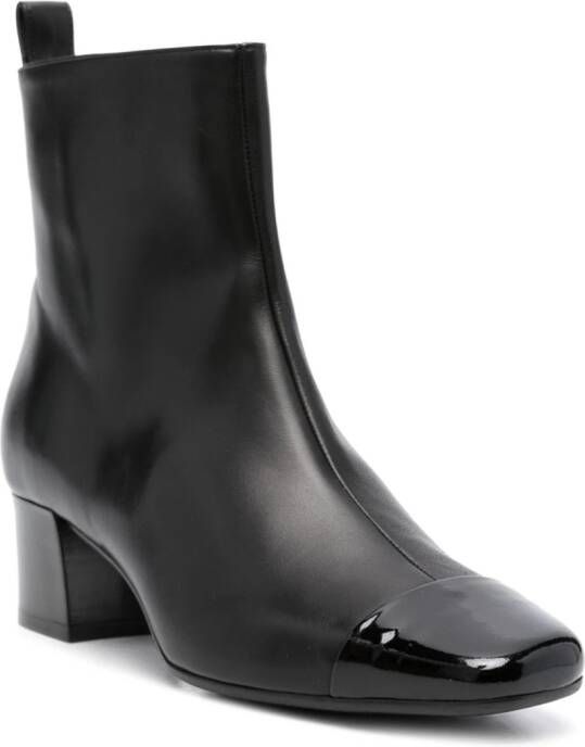 Carel Paris Estime 45mm square-toe boots Black