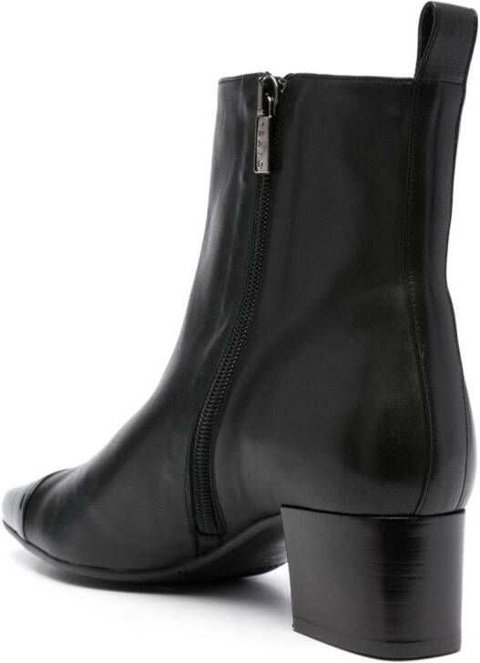 Carel Paris Estime 45mm square-toe boots Black