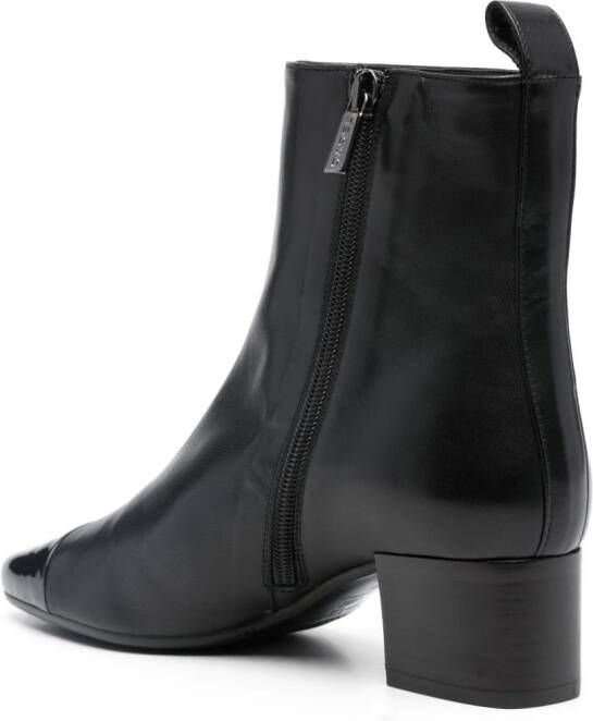 Carel Paris Estime leather ankle boots Black