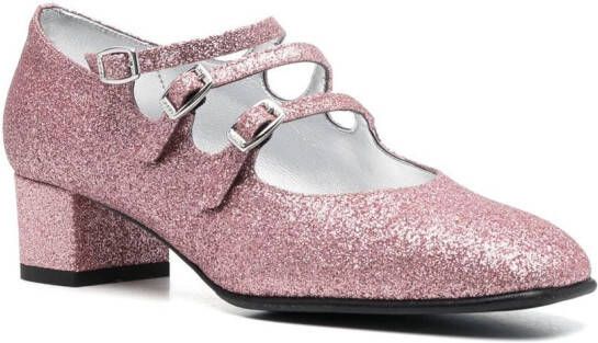 Carel Paris Kina glitter pumps Pink