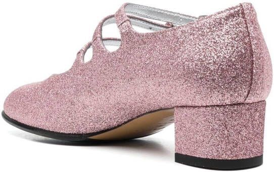 Carel Paris Kina glitter pumps Pink